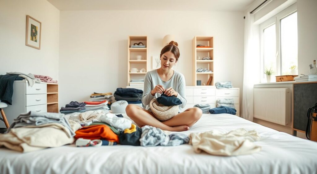 decluttering