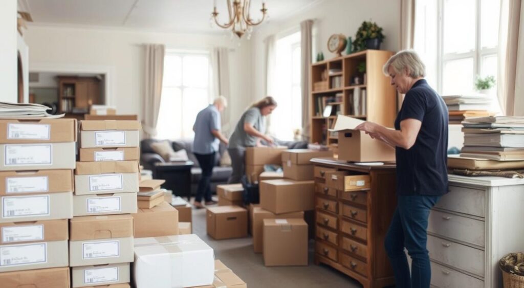 house clearance after bereavement