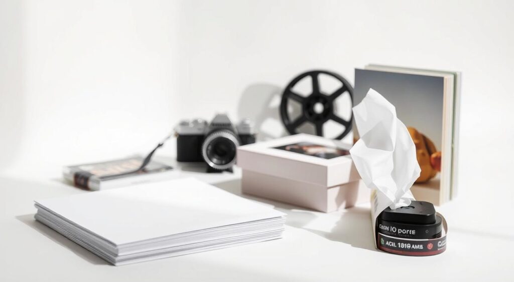 acid free photo storage materials