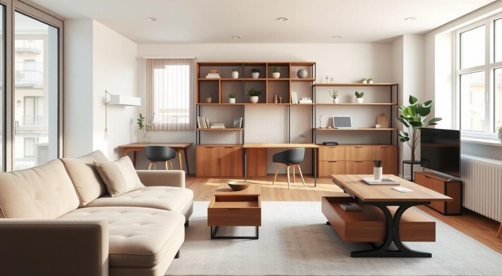 London flat space-saving 
